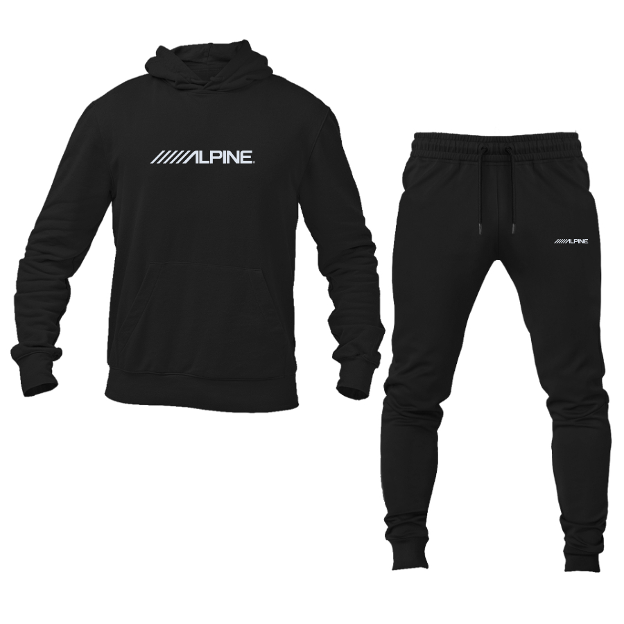 Men's Alpine Logo Hoodie Joggers Set