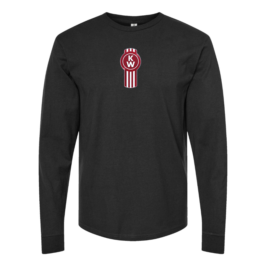 Men's Kenworth Logo Cotton Long Sleeve T-Shirt