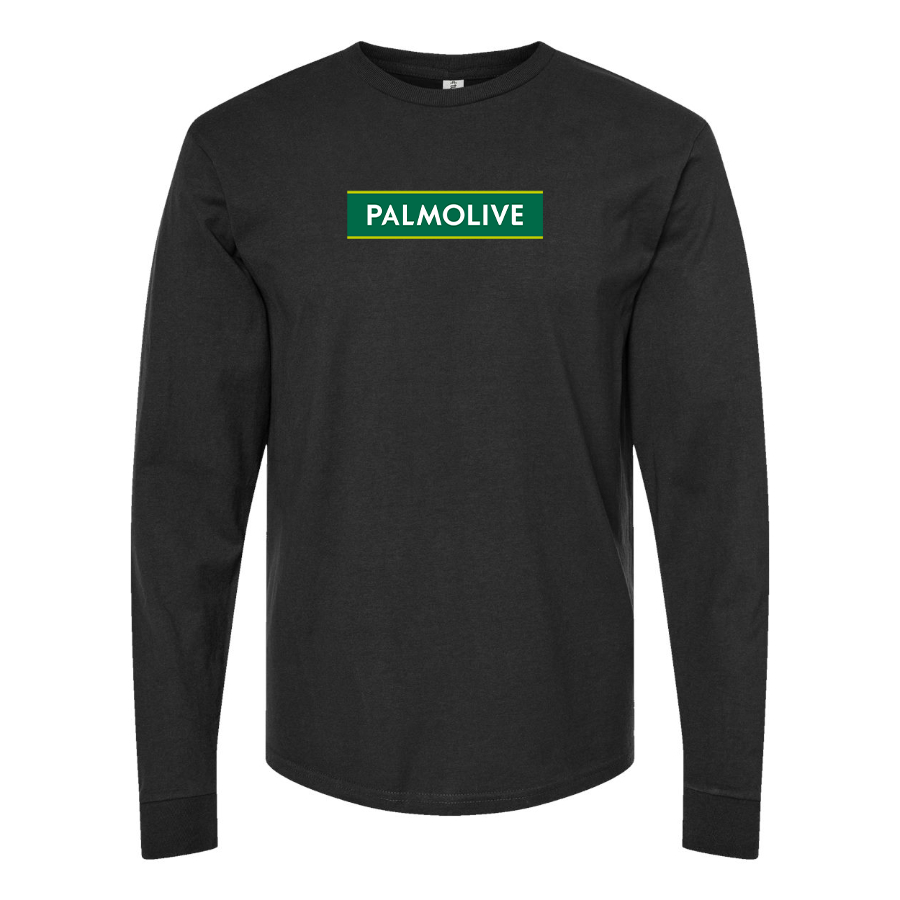 Men's Palmolive Logo Cotton Long Sleeve T-Shirt