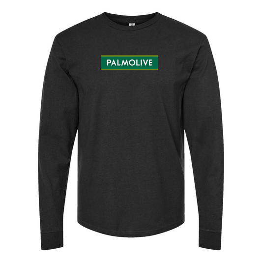 Men's Palmolive Logo Cotton Long Sleeve T-Shirt