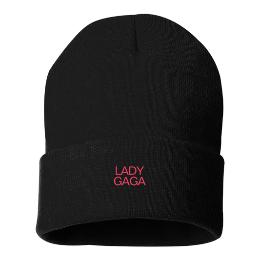 Lady Gaga Logo Beanie Hat