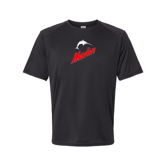 Men's Marlin Logo Performance T-Shirt