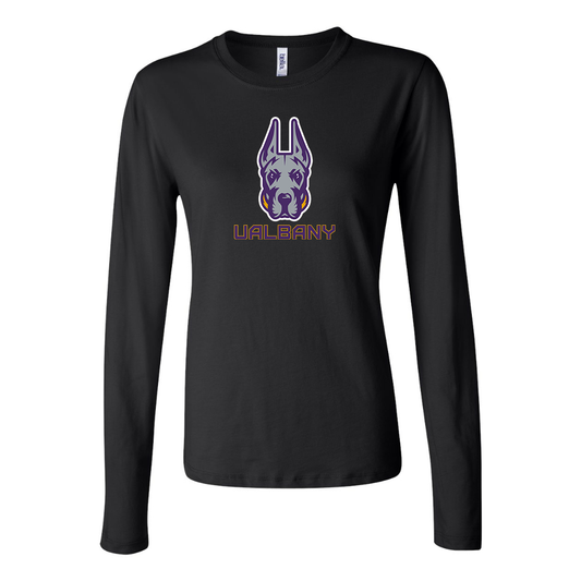 BELLA CANVAS Women’s Albany Great Danes Jersey Long Sleeve Tee