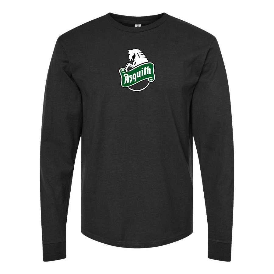 Men's Asquith Logo Cotton Long Sleeve T-Shirt