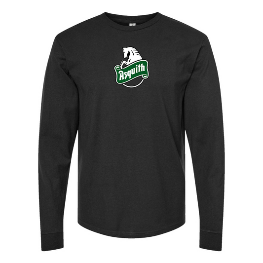 Men's Asquith Logo Cotton Long Sleeve T-Shirt