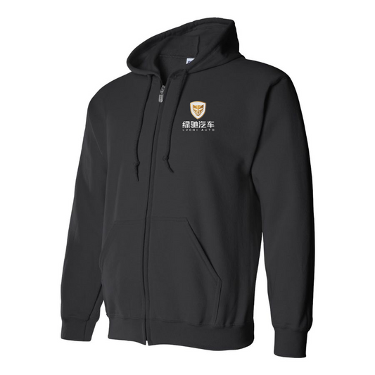 Men's Lvchi Logo Zipper Hoodie