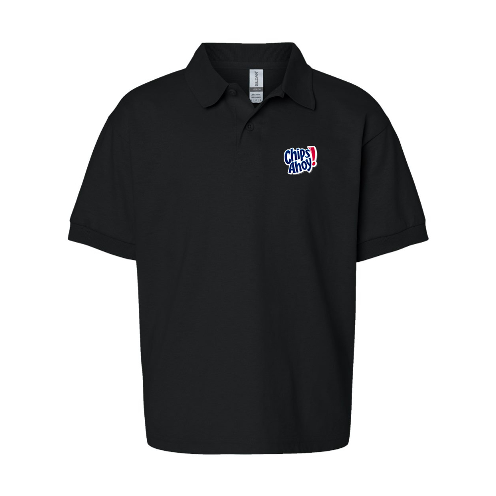 Youth  Chips Ahoy Gildan Dry Blend Jersey Polo