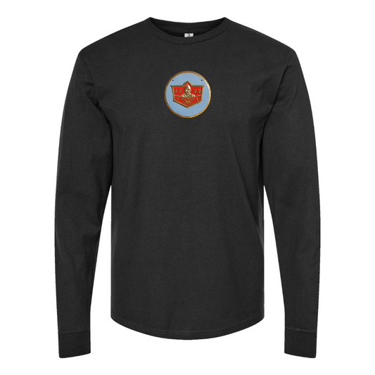 Men's DeSoto Logo Cotton Long Sleeve T-Shirt