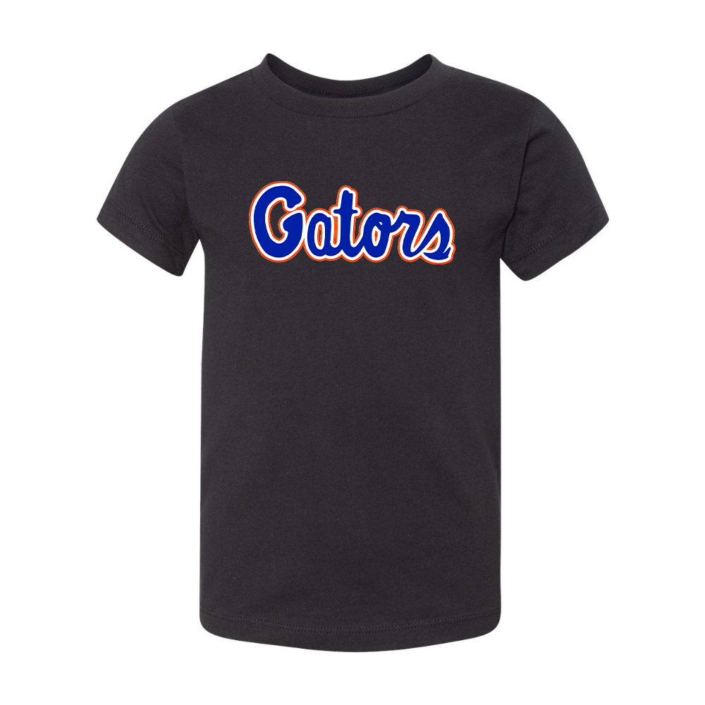 Florida Gators Script  BELLA  CANVAS Toddler Jersey Tee