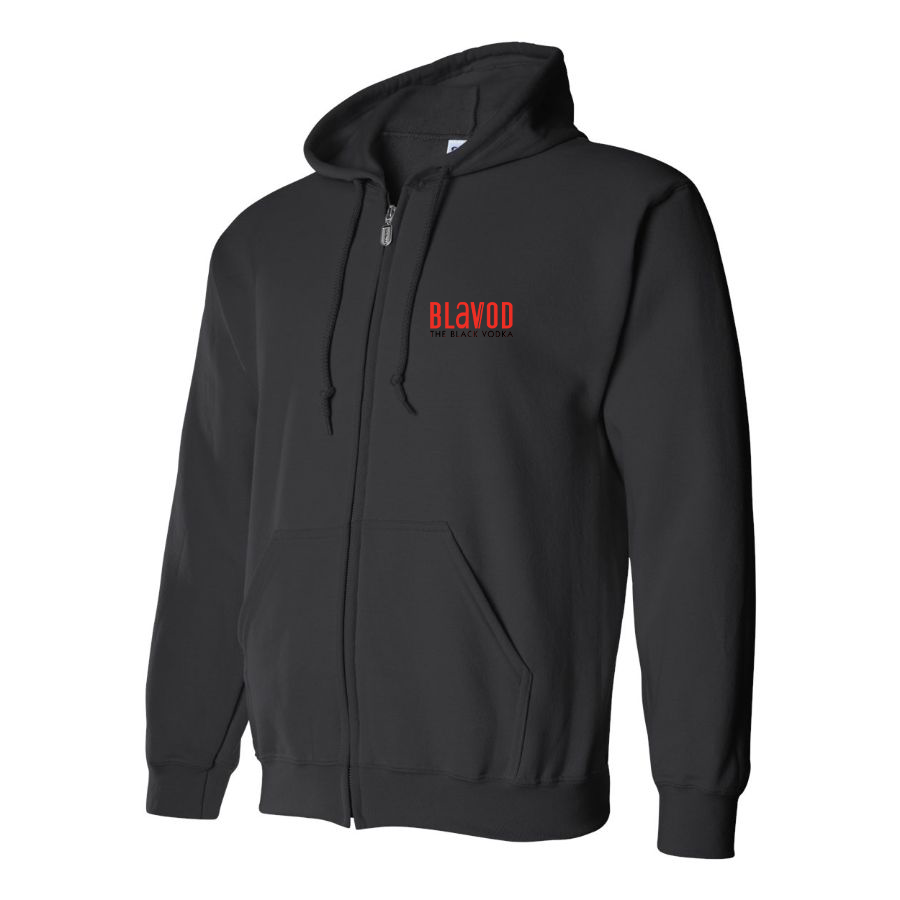 Men's BlaVod  Logo Zipper Hoodie