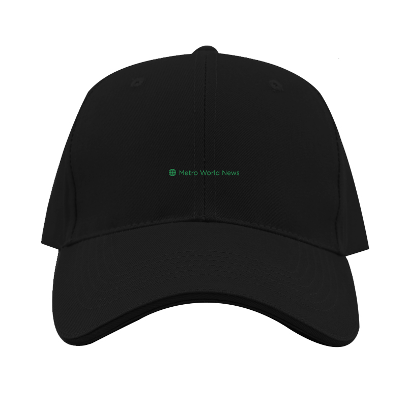 Metro International Logo  Dad Baseball Cap Hat