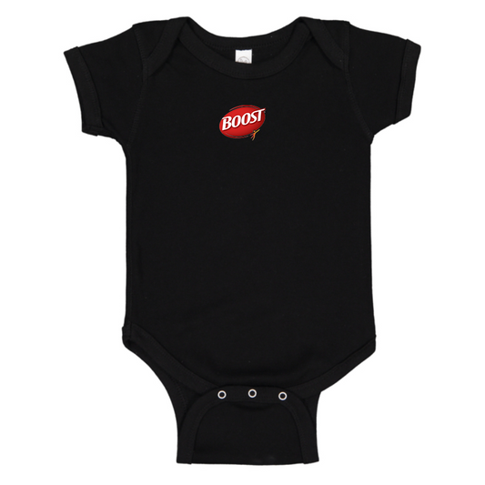 Boost Logo Baby Onesie Romper