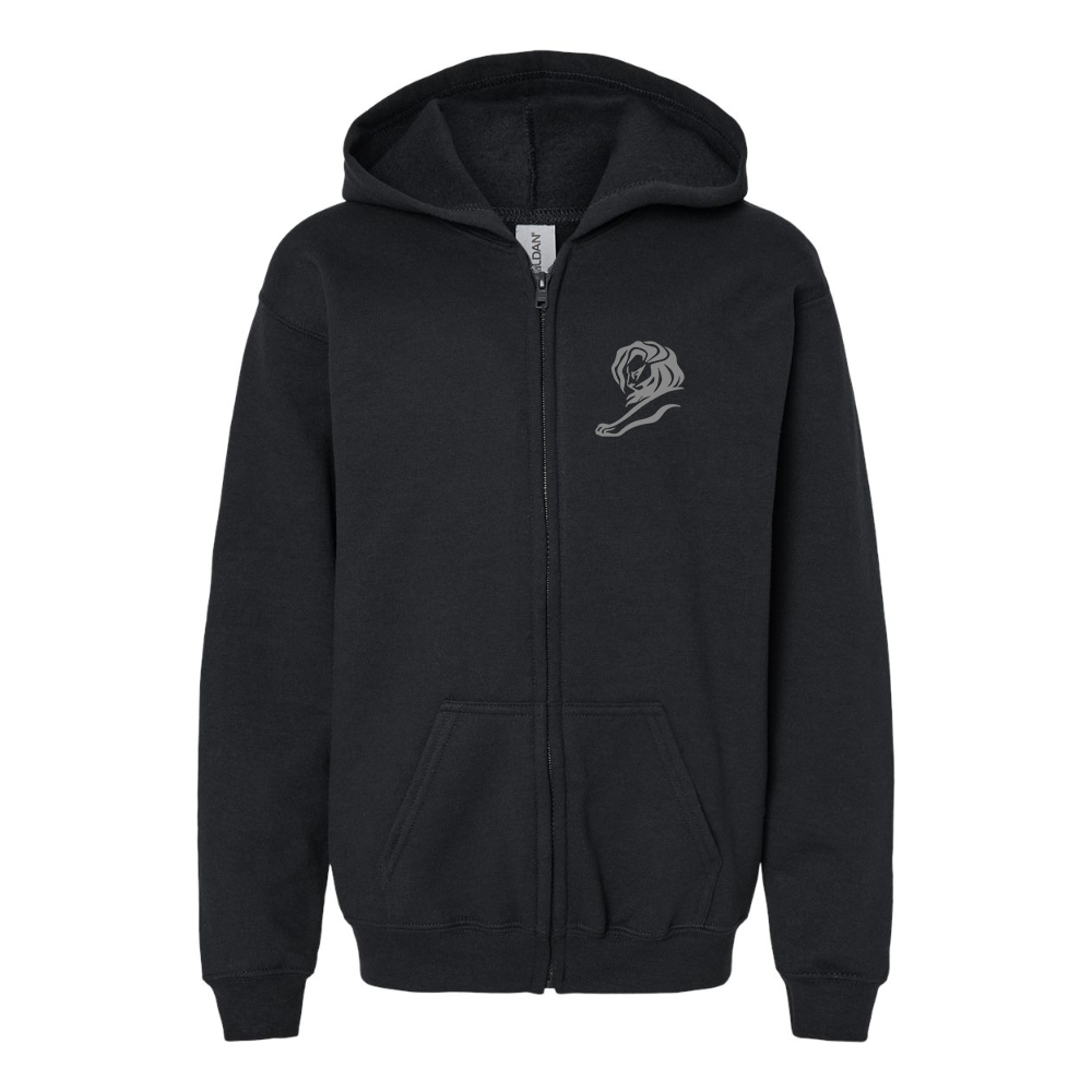 Youth  Cannes Lions Gildan Heavy Blend Full Zip Hooded Sweatshirt
