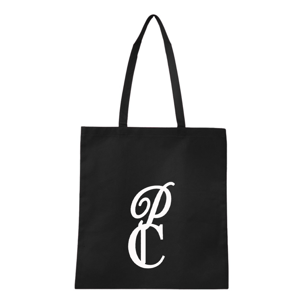 P & C Black  Q-Tees Non-Woven  Tote