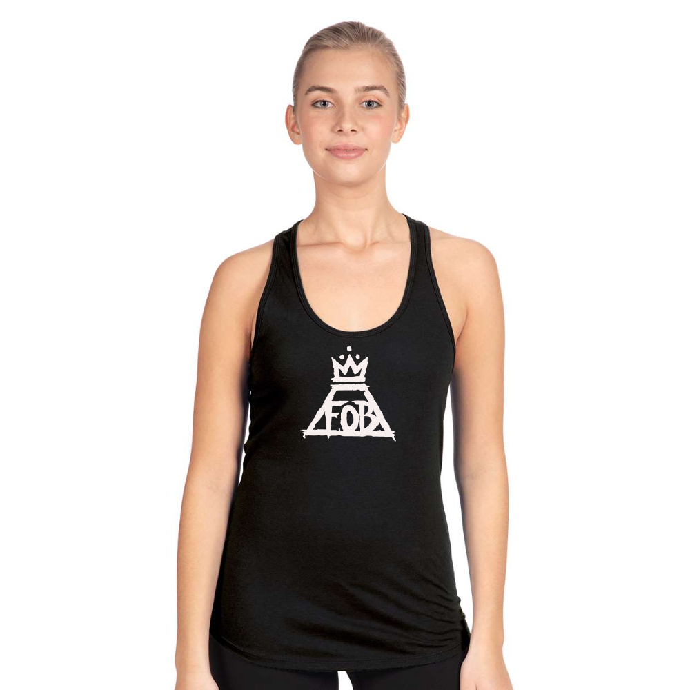 Women's Fall Out Boy Next Level Ideal Racerback Tank