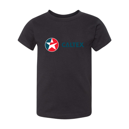 Caltex Gas Station BELLA  CANVAS Toddler Jersey Tee