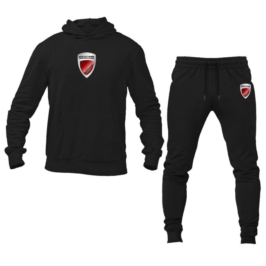 Men's Keating-Supercars Logo Hoodie Joggers Set