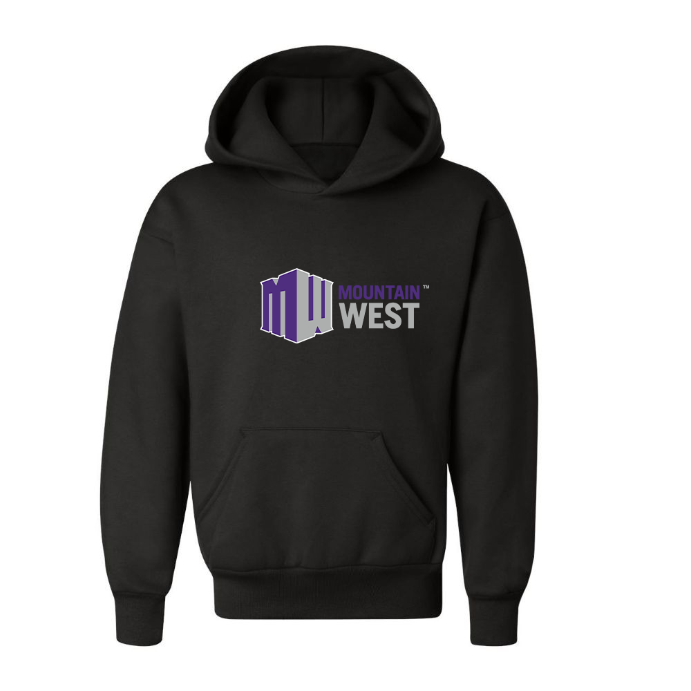 Youth Mountain West Conference  Logo Pullover Hoodie