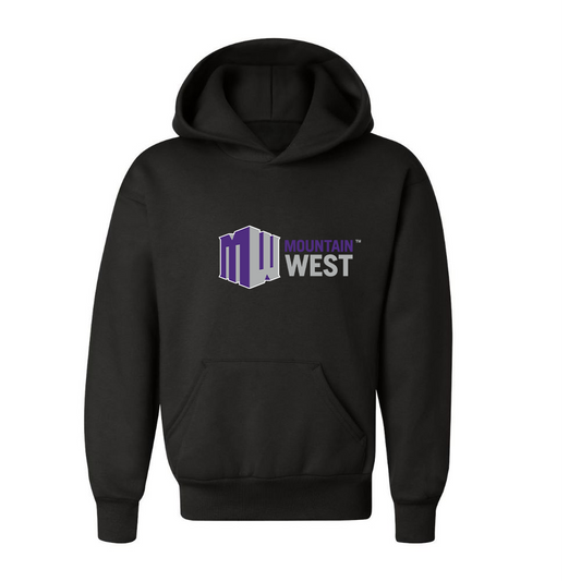 Youth Mountain West Conference  Logo Pullover Hoodie