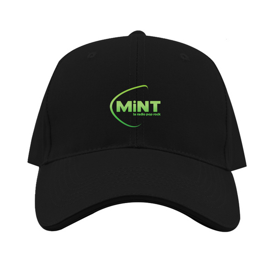 Mint Radio Logo Dad Baseball Cap Hat