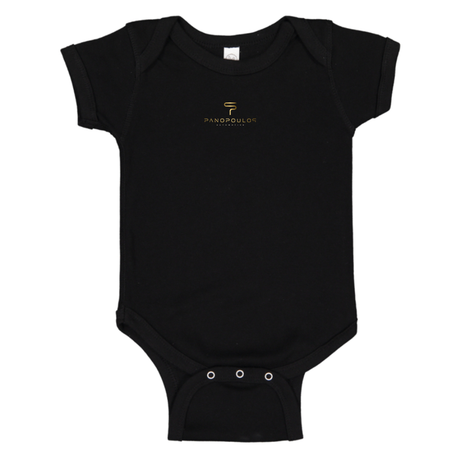 Spyros Panopoulos Logo Baby Onesie Romper
