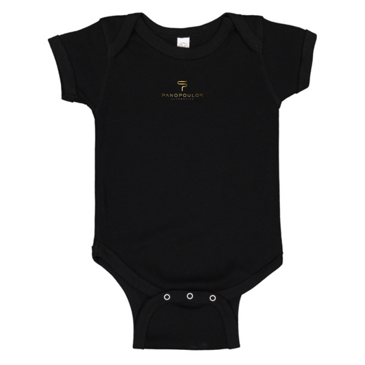 Spyros Panopoulos Logo Baby Onesie Romper
