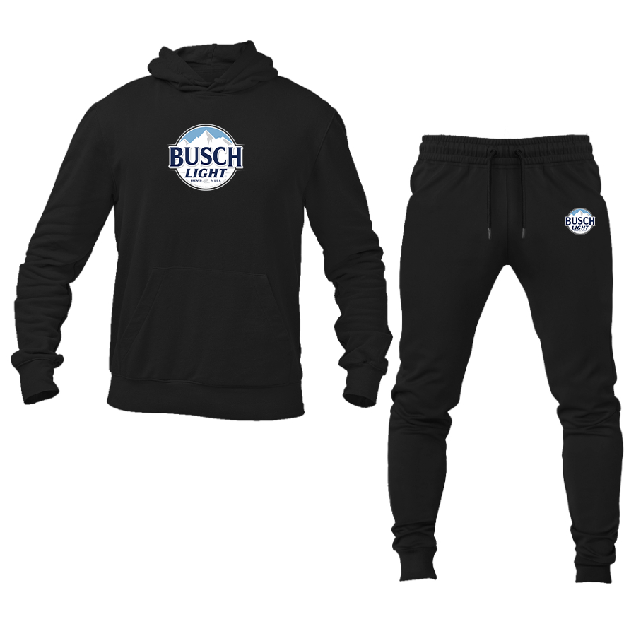 Men's Busch Light Logo Hoodie Joggers Set