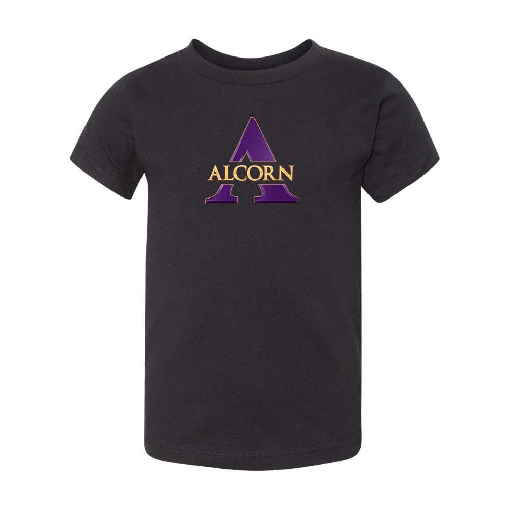 Alcorn State Braves  BELLA  CANVAS Toddler Jersey Tee