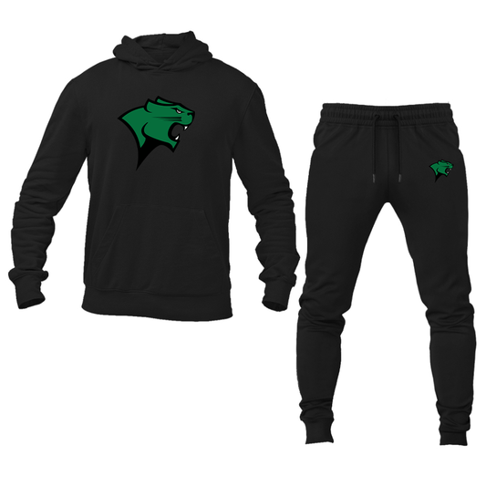Men's Chicago State Cougars Hoodie Joggers Set
