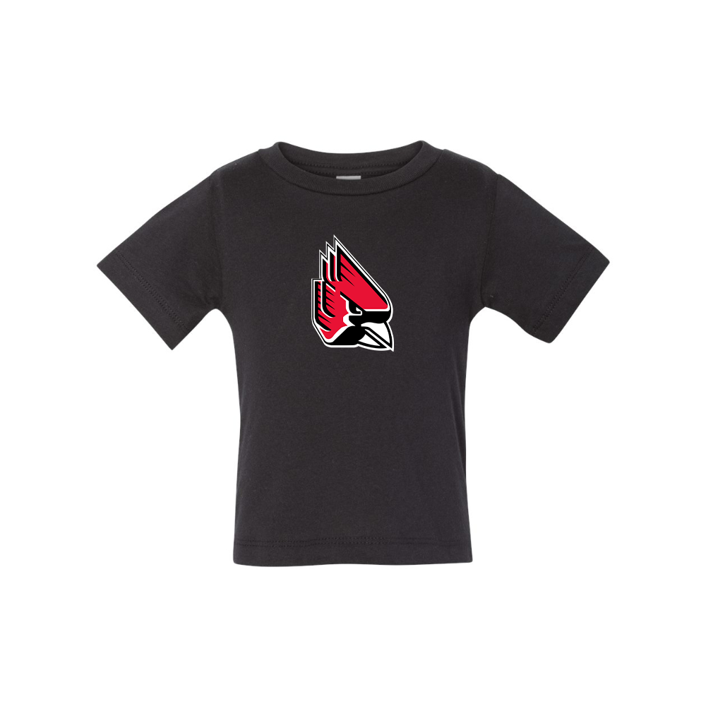 Ball State Cardinals BELLA CANVAS Infant Jersey Tee