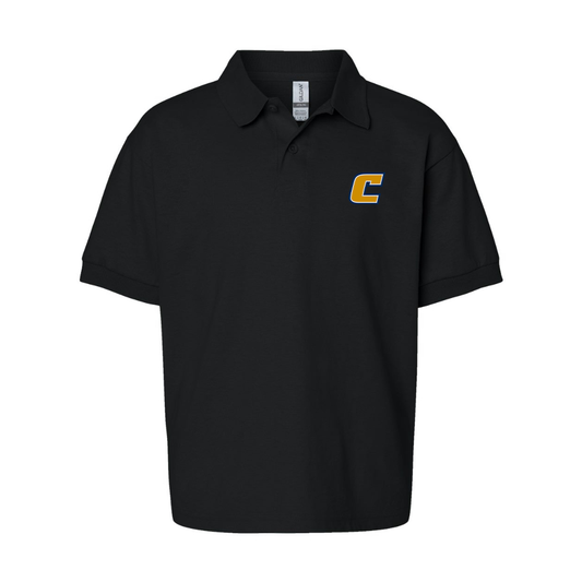 Youth Chattanooga Mocs Gildan Dry Blend Jersey Polo