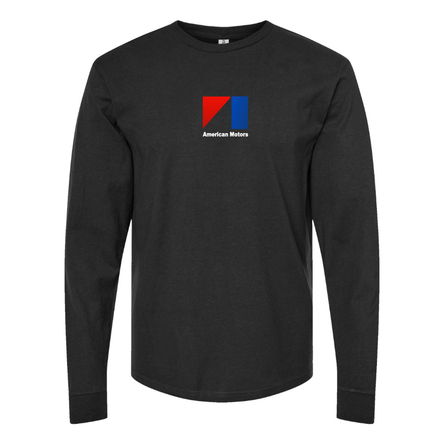 Men's AMC  Logo Cotton Long Sleeve T-Shirt