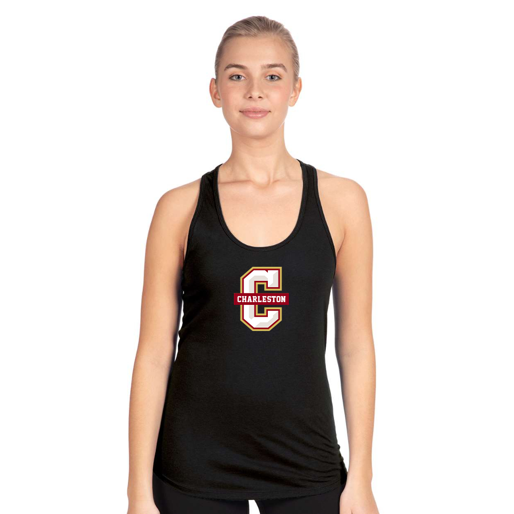 Women's Charleston Cougars Next Level Ideal Racerback Tank