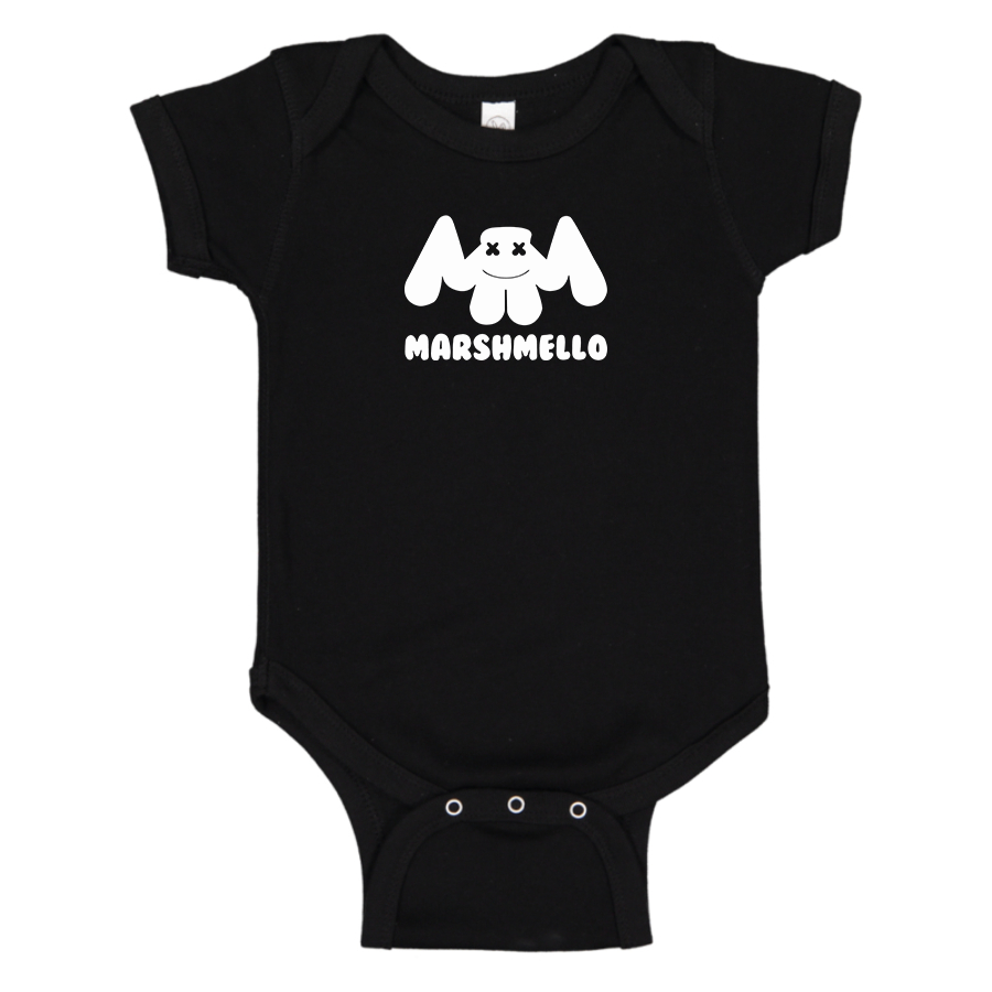 Marshmello  Logo Baby Onesie Romper