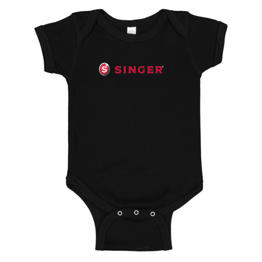 Singer Logo Baby Onesie Romper