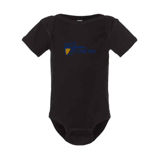 California Baptist Lancers  Rabbit Skins Infant Baby Rib Bodysuit