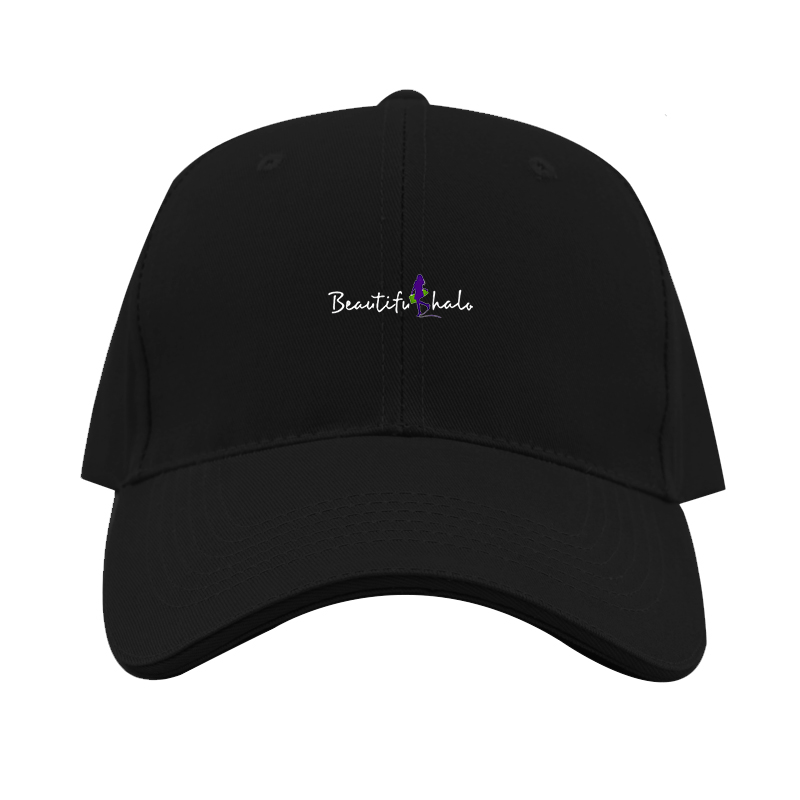 Beatiful Halo Logo  Dad Baseball Cap Hat