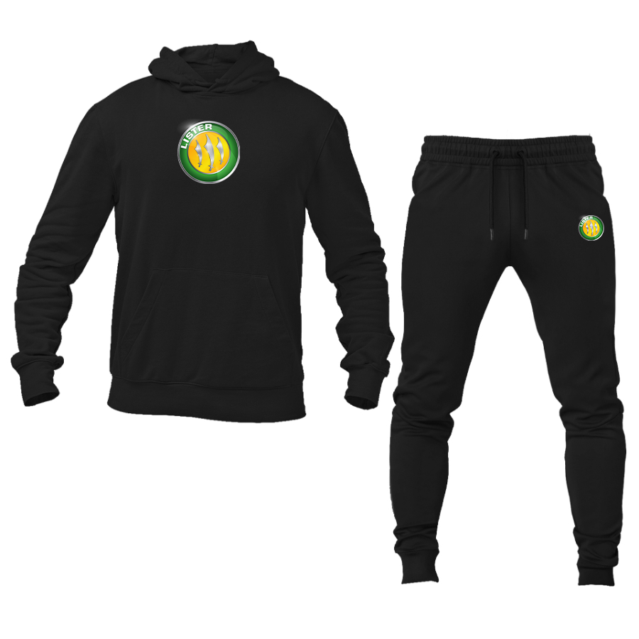 Men's Lister Motor Company Logo Hoodie Joggers Set