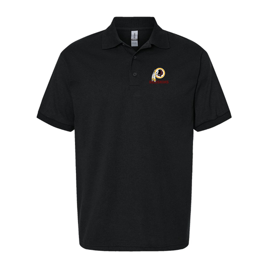Men's Washington Redskins Logo  Dry Blend Polo