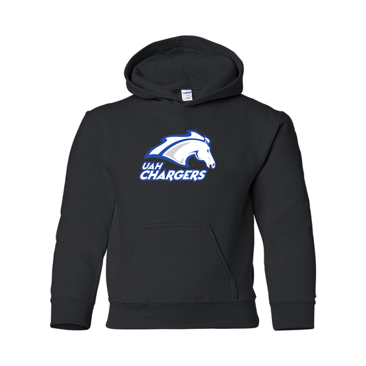 Youth Alabama Huntsville Chargers Gildan Heavy Blend  Hooded Sweatshirt