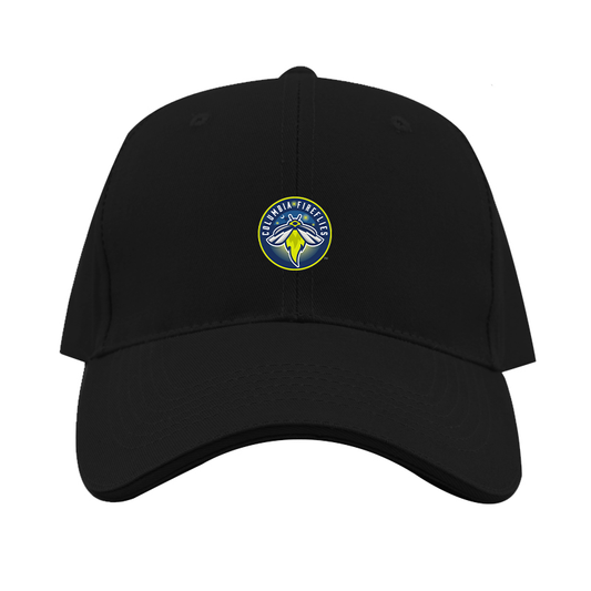 Columbia Fireflies Logo  Dad Baseball Cap Hat