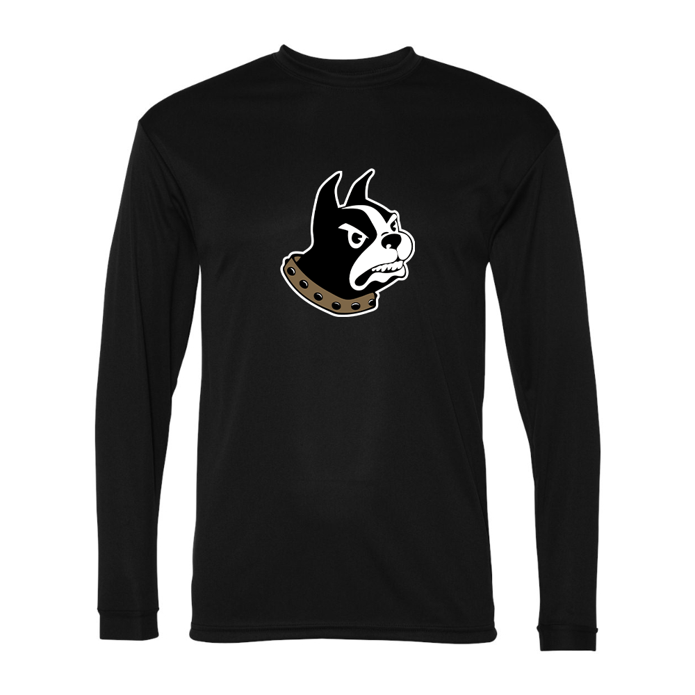Men's Woffrd Terriers Performance Long Sleeve T-Shirt