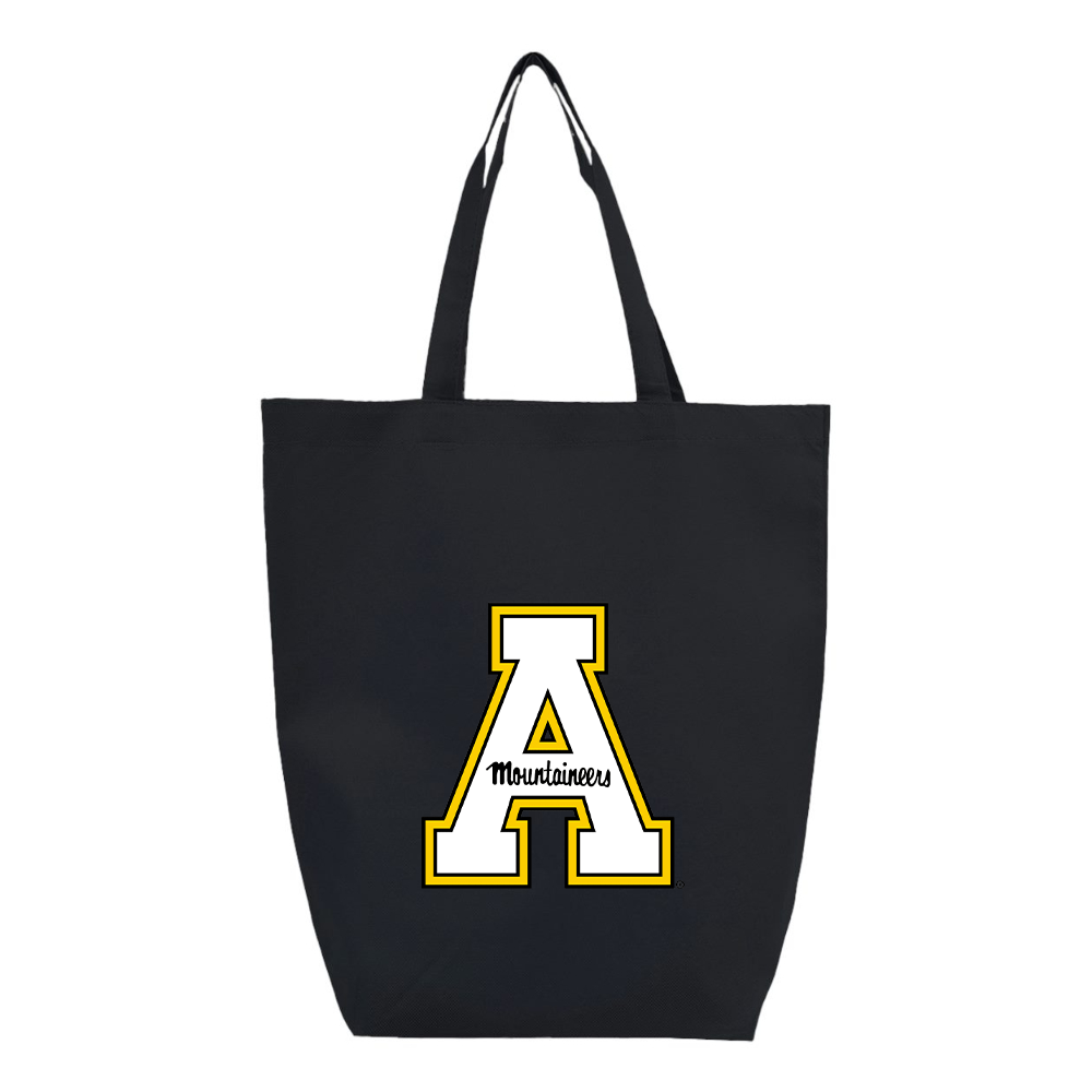 Appalachian State Mountaineers  Q-Tees Non-Woven Gusset Bottom Tote