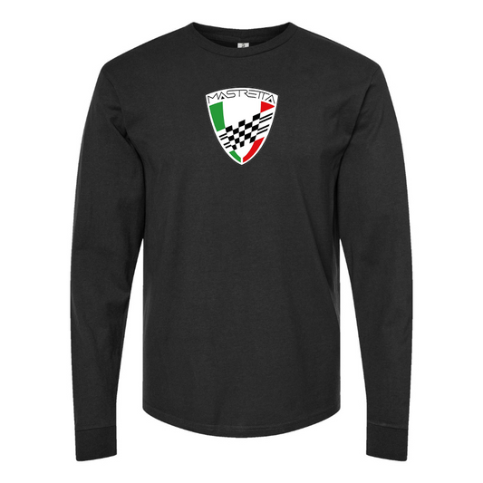 Men's Mastretta Logo Cotton Long Sleeve T-Shirt