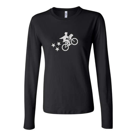 BELLA CANVAS Postmates Bike Jersey Long Sleeve Tee