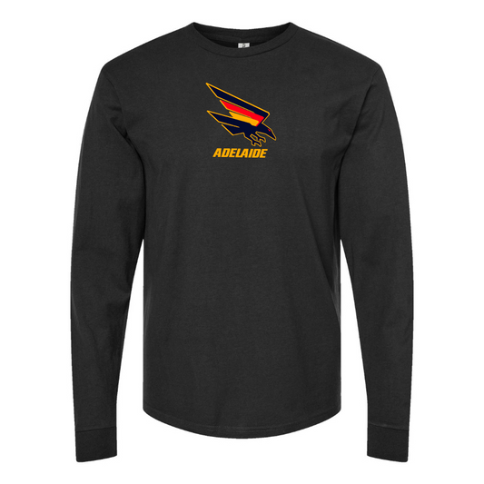 Men's Adelaide Crows  Logo Cotton Long Sleeve T-Shirt