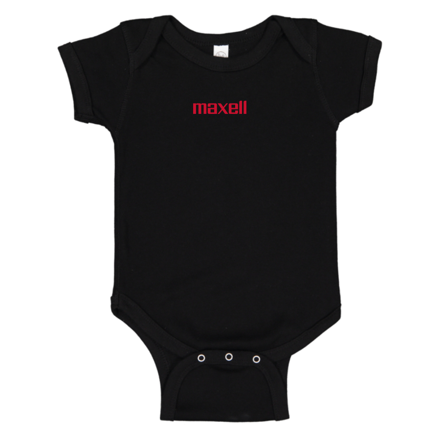 Maxell Logo Baby Onesie Romper