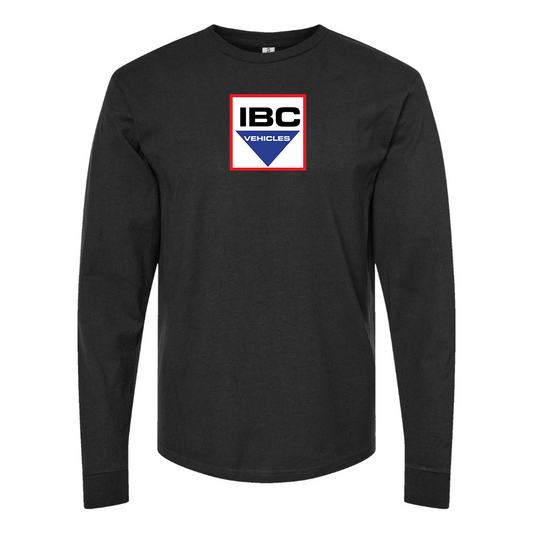 Men's IBC Vehicles Logo Cotton Long Sleeve T-Shirt