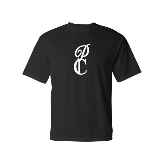 Men's P & C Black  Performance T-Shirt