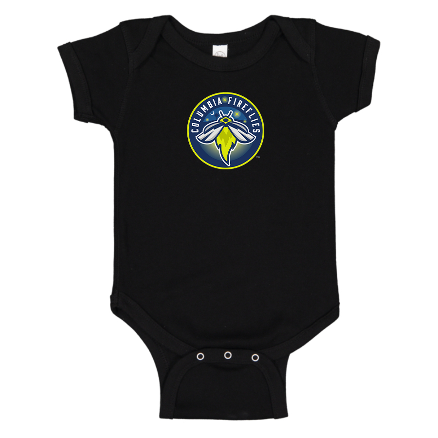 Columbia Fireflies Logo Baby Onesie Romper